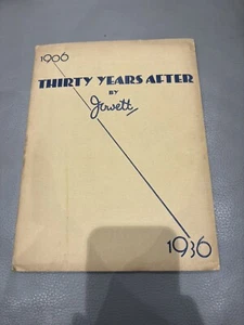 ''THIRTY YEARS AFTER'' Car Publication Brochure By Jowett - 1906-1936 - Picture 1 of 8