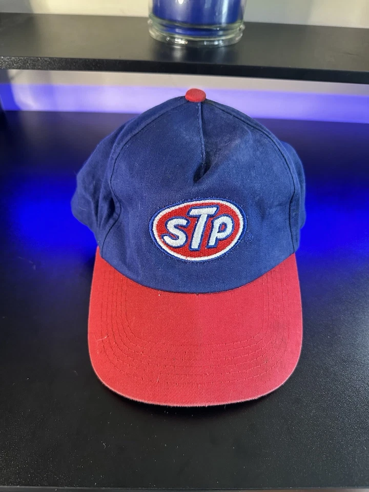 Vintage STP Snapback Hat NEW OLD STOCK VTG Snaps click perfectly - Image 1 of 1
