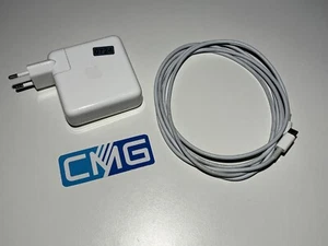 Apple USB-C Netzteil 61W Adapter MacBook Pro Air A1947 MRW22ZM/A inkl. 2M USB C - Bild 1 von 8