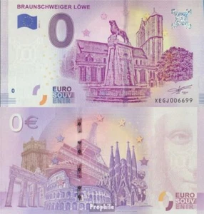 Banknote FRD (FR.Germany) 2019 Souvenirschein Brunswick Leo uncirculated 2019 0 - Picture 1 of 1