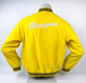 Chevignon Jacke 57 gelb Gr. L großes Rückenlogo - Bild 1 von 12