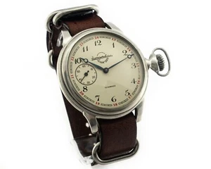 Large Wristwatches Men's Mechanical Big Watch Russian Regulator - Picture 1 of 7