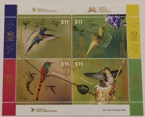 Argentina 2016 Mini Sheet Aves Birds MNH - Picture 1 of 1