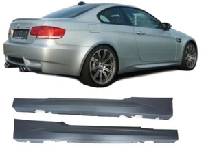 Coppia Set Kit Minigonne laterali Tuning BMW Serie 3 E92 E93 M3 look 2006 - 2013 - Afbeelding 1 van 4