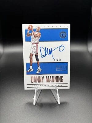 2019-20 Panini Encased - Endorsements Danny Manning #EN-DMG /49 (AU) - Image 1 of 2