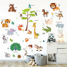 Animals Educational Wall Decals Kids Largekids Bedroom Wall Stickerspeel And S