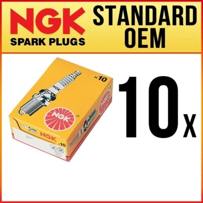 NGK B7HS KIT 10 CANDELE DI ACCENSIONE NGK B7HS ORIGINALE PASSO CORTO - Immagine 1 di 3