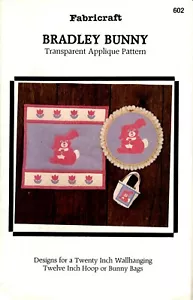 Patrón de edredón de pared con apliques Bradley Bunny de Fabricraft 602 - Imagen 1 de 2