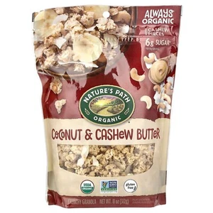 Crunchy Granola, Coconut & Cashew Butter, 11 oz (312 g) - Picture 1 of 2