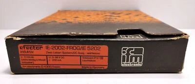 Efector IE-2002-FROG IE5202 5-36 V DC Inductive Proximity Sensor - Image 1 of 4