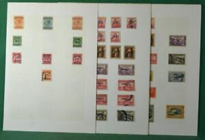 PHILIPPINES STAMPS ON 10 PAGES  (P27)