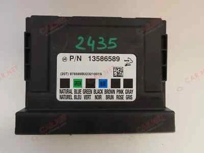 13586589 CENTRALINA BODY COMPUTER GM MODULO BCM CHEVROLET AVEO II T300 2013 1.2 - Immagine 1 di 4