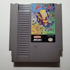The Simpsons Bart vs the World - Loose - Good - NES