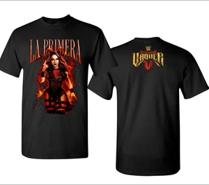 Camiseta negra WWE Stephanie Vaquer La Primera 2025 - Imagen 1 de 5