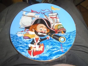 Vintage 1982 Red Skelton '' Captain Freddie The Feeloader'' Limited Ed. Plate - Picture 1 of 3