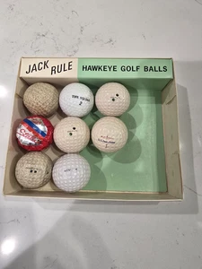 8 VINTAGE GOLFBÄLLE U.A. SILVER KING HV - Bild 1 von 4