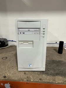 Vintage Inwin A500 Beżowa obudowa komputera ATX - do Retro PC/Sleeper - PRZECZYTAJ - Zdjęcie 1 z 7