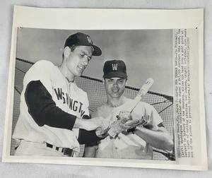 MLB 1962 03/02 AP WirePhoto - Jim Piersall, Washington Senators - Bild 1 von 1