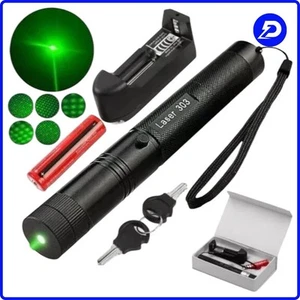 PROFESSIONELLER GRÜNER LASERPOINTER 303 ASTRONOMISCHER EINSATZ HOCHWERTIGE TASCHENLAMPE 2025 - Bild 1 von 7
