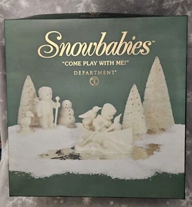 Department 56 Snow Babies Come Play With Me - Imagen 1 de 3