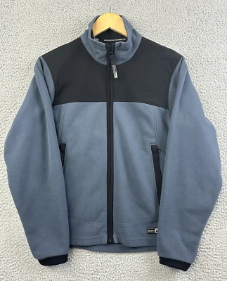 Chaqueta polar REI Coop para mujer gris medio negra senderismo camping al aire libre Foto 1 de 4