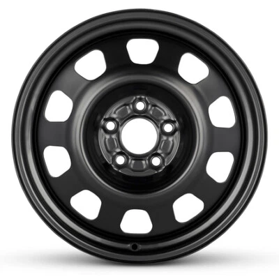 Genuine OEM Wheel For 2007-2012 17 Inch Dodge Caliber Painted Black Steel Rim - Image 1 of 4