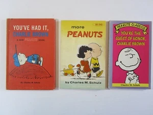 Charlie Brown 3 Hefte Lot: More Peanuts, You've Had It & You're Guest of Honor! - Bild 1 von 3