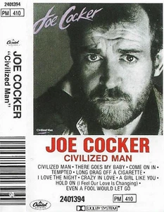 Joe Cocker Civilized Man CASSETTE ALBUM Rock Blues Rock Pop Rock - Picture 1 of 6