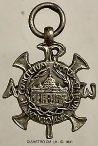 PAPA GIOVANNI XXIII° CONCILIO ECUMENICO VATICANO II° MEDAGLIA MIGNON ARGENTATA - Picture 1 of 6