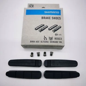 Shimano R55C3 4x Bremsbeläge Dura Ace Ultegra 105 Rennrad Cartridge Bremsschuhe - Bild 1 von 5