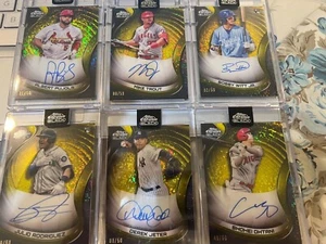2022 Topps Chrome Black Gold Diamond/50 Auto 17 LEFT!! FINAL CLEAR OUT PRICE CUT - Picture 1 of 19