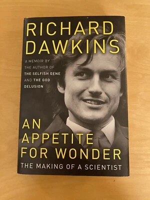 SIGNED - Richard Dawkins - An Appetite for Wonder 1st Edition 1st Printing HC/DJ - Image 1 of 4