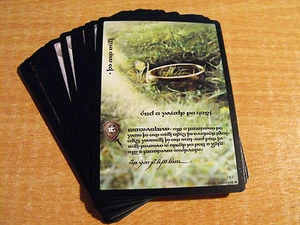 LORD OF THE RINGS TCG RETURN OF THE KING ANTHOLOGY 17 CARD TENGWAR SET - Picture 1 of 3