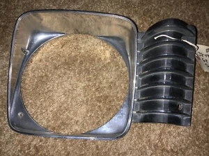 1968 Chevy ll Nova LH Headlight Trim Bezel set 3914759 ONE YEAR ONLY GM OEM - Picture 1 of 4