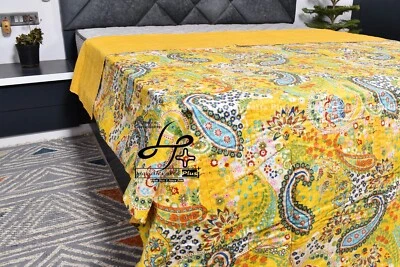 Manta Decorativa Hecha a Mano Ralli Boho Throw King Size Colcha Hippie Foto 1 de 4