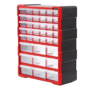 Intertool tragbare Aufbewahrung Organizer, 39 Fach Schubladen BX08-4013 - Bild 1 von 7
