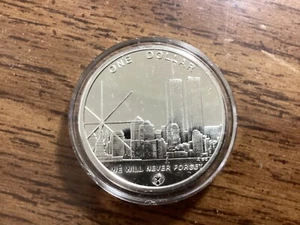 North Mariana Isl.2004 World Trade Center Freedom Tower Recovery Silver Clad - Picture 1 of 5
