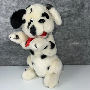Dalmatiner Welpe Hund Vintage SELTEN Brooklyn Puppe 11 Zoll Plüschtier **LESEN* rotes Halsband - Bild 1 von 12