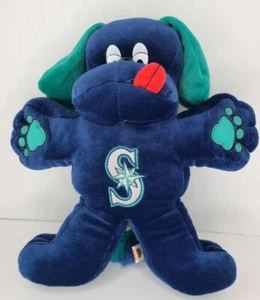Seattle Mariners Dog Plush MLB Baseball Team Bears Authentic 12" Genuine - Picture 1 of 12
