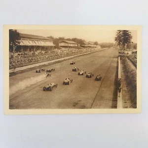 Postal De Monza Autódromo Con Viejos Coches De Carreras. - Picture 1 of 1