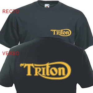 Triton Shirt - Triumph Vintage Custom Motorrad Kaffee Racer Biker Retro - Bild 1 von 1