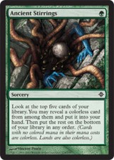 4x Ancient Stirrings NM-Mint, English Rise of the Eldrazi MTG Magic