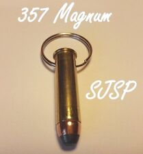 Portachiavi proiettile munizione bossolo cartuccia 357 Magnum FMJ