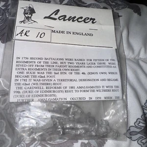 Lancer Die Cast Army Figure AR10 England - Picture 1 of 9