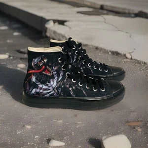 Marvel venom sneakers men’s size 8 1/2 - Picture 1 of 8