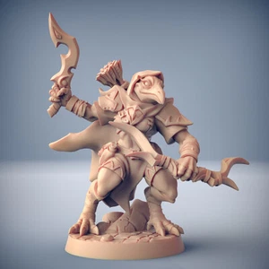 Gryphkin Aarakocra Ranger - Artisan Guild Fantasy Dungeons and Dragons Miniature - Picture 1 of 2