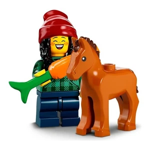 LEGO Series 22 Groomer and Horse Minifigure (71032) New Retired Collectible CMF - Picture 1 of 1