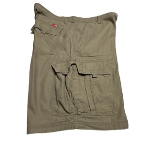 42598-a The North Face Cargo Shorts Flat Front Tan Size 40 Adult Mens - Picture 1 of 8