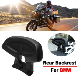 Respaldo Lazyback para BMW R1200GS LC/ADV, YAMAHA T-MAX 500/530 almohadilla trasera negra - Imagen 1 de 12