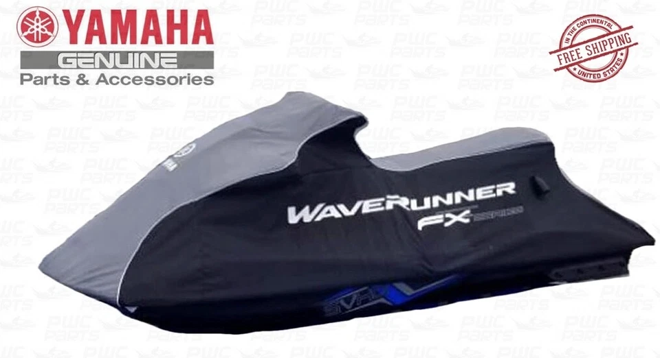Cubierta negra/gris Yamaha FX-SHO FX-HO WaveRunner 2014-2018 OEM MWV-CVRFX-CH-18 Foto 1 de 1